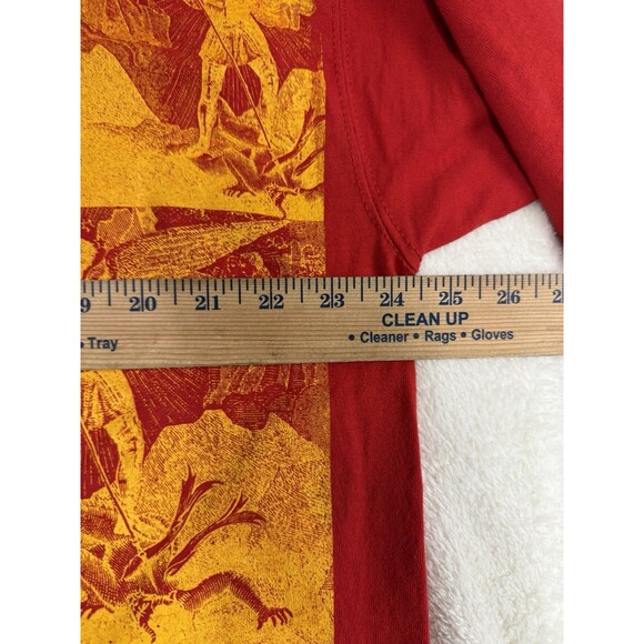 Rare Vintage Santana Supernatural World Tour 1999 All Over Print T Shirt 90s AOP - Picture 4 of 6